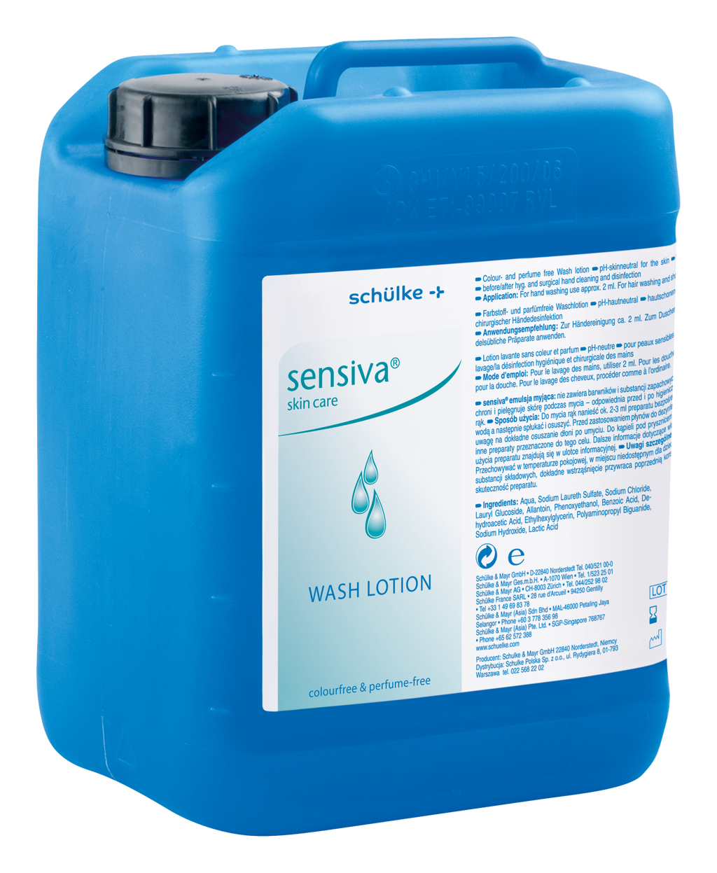 sensiva wash lotion