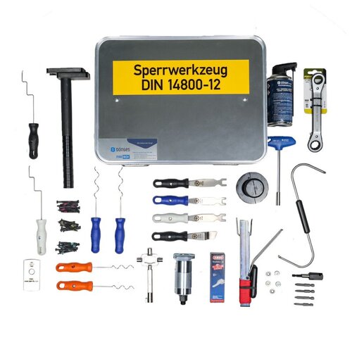 Dönges Sperrwerkzeug nach zurückgezogener DIN 14800-SWK, in Dönges FireBox