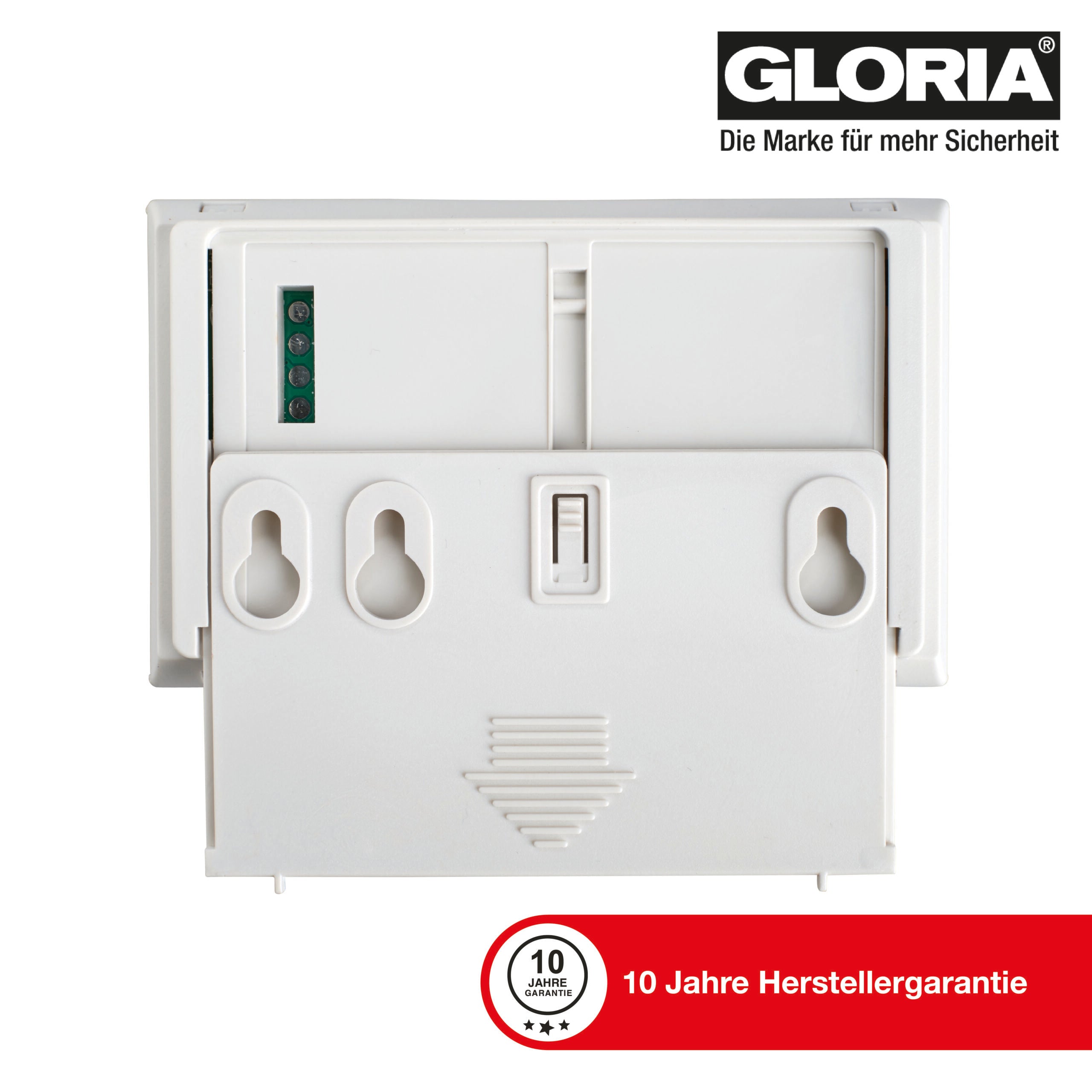 GLORIA K10D Kohlenmonoxidmelder CO Melder mit Display u. 10-Jahres Batterie
